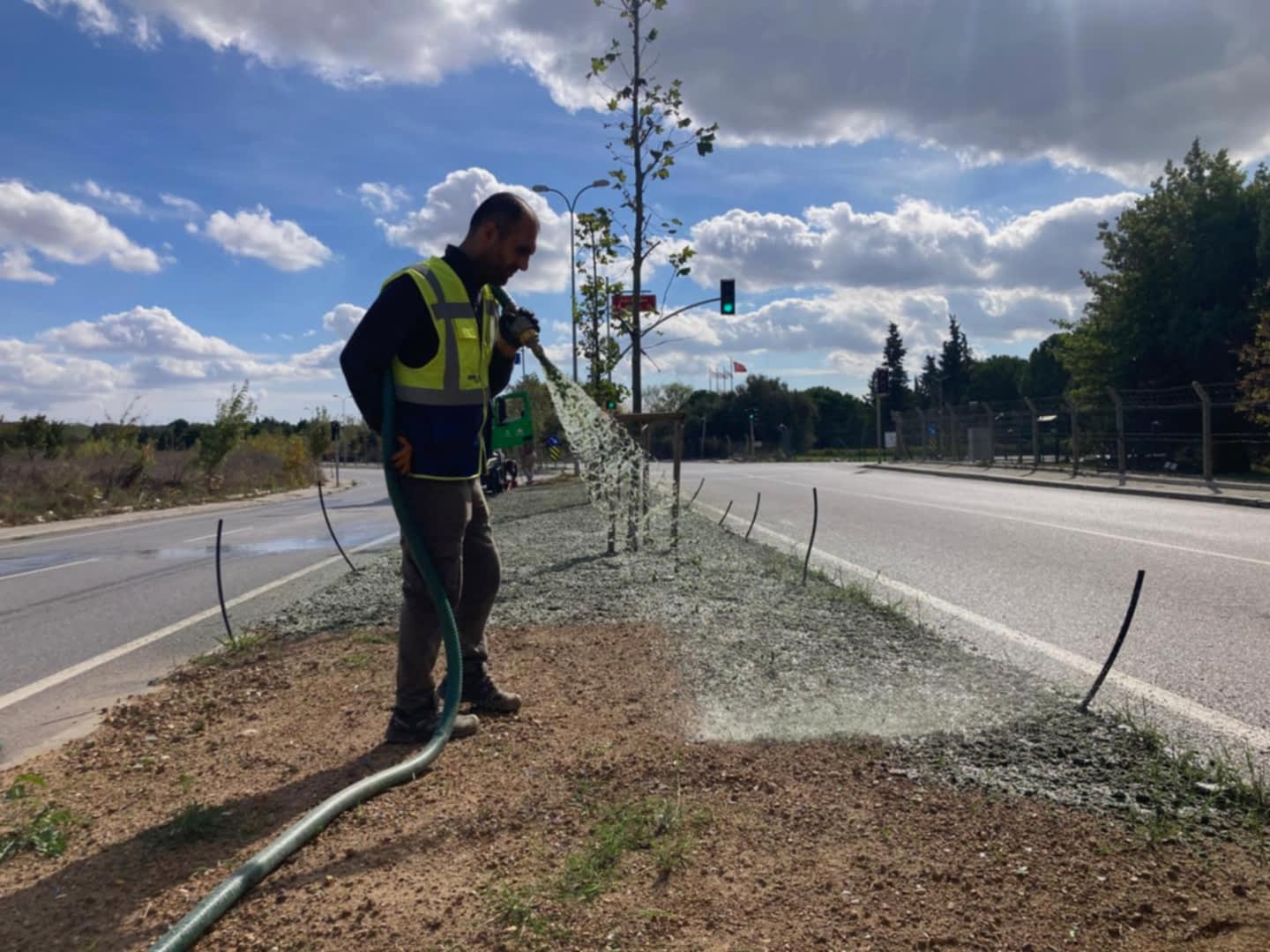 Hydroseeding Uygulaması